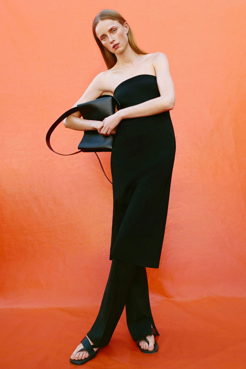 COS Midi Tube Dress in BLACK | endource 