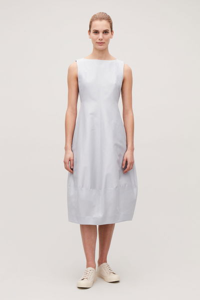 COS Cotton-silk Cocoon Dress | Endource