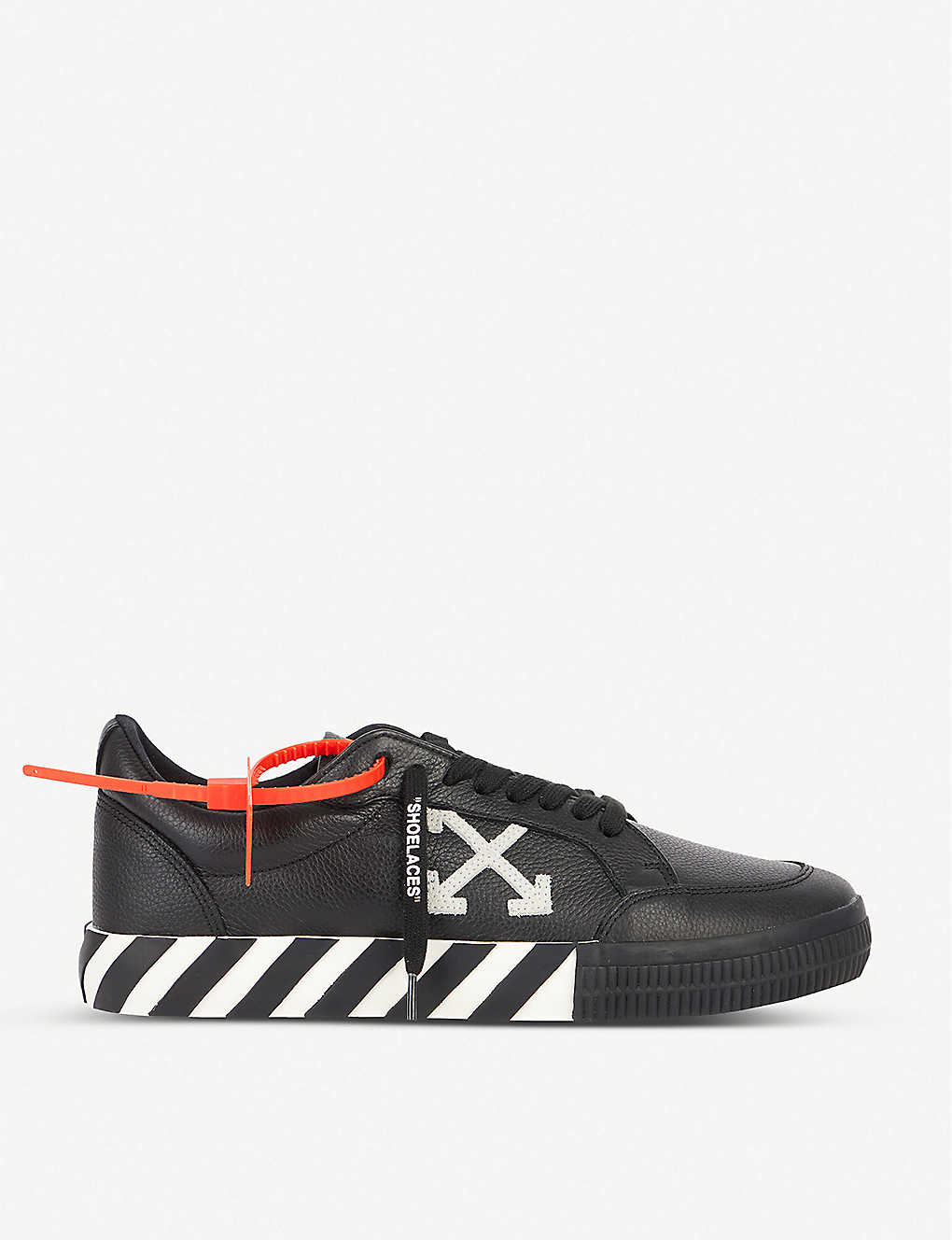 Off-White Vulc Striped Low-Top Canvas Trainers endource