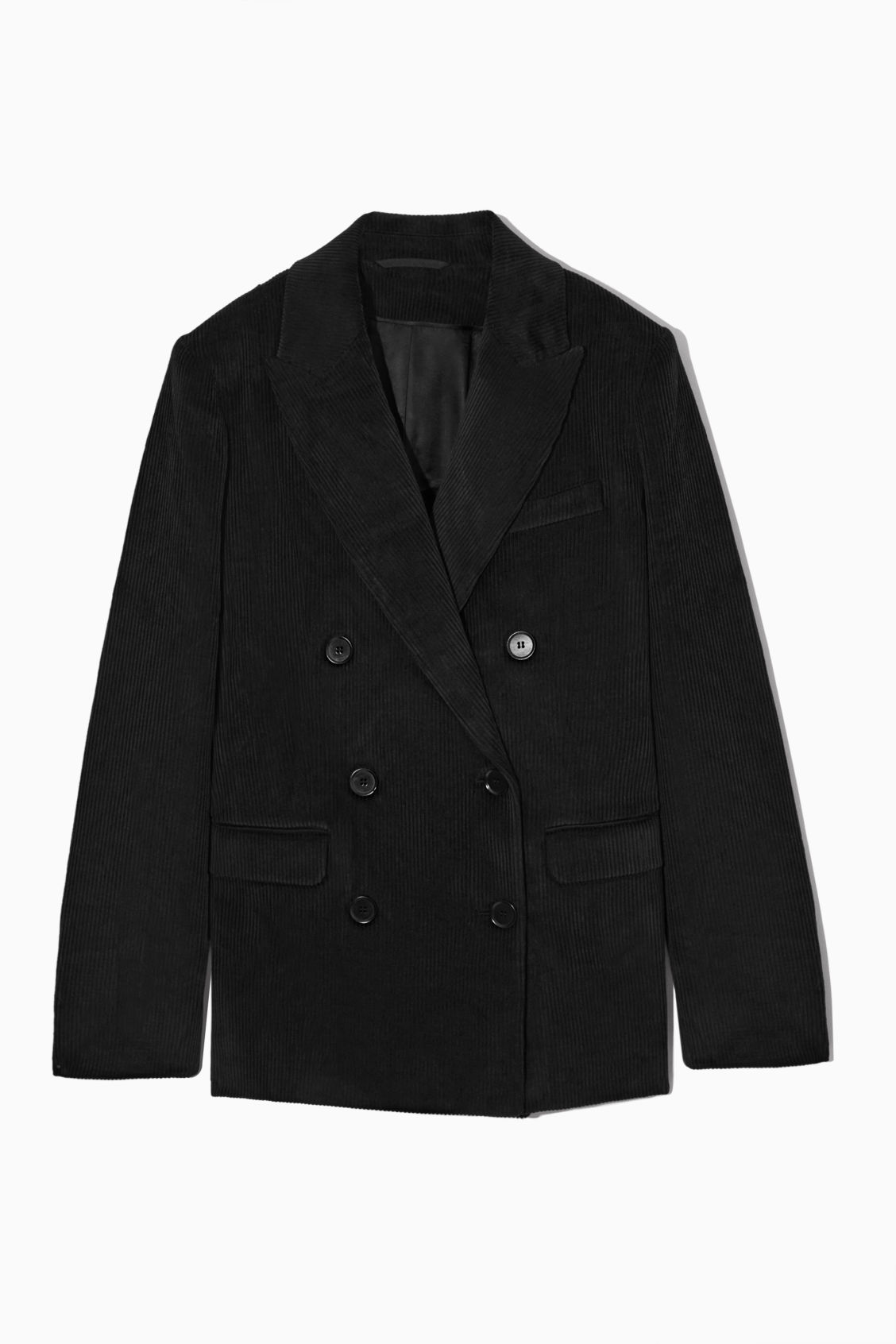 Buy COS Regular-Fit Double-Breasted Corduroy Blazer | Relove