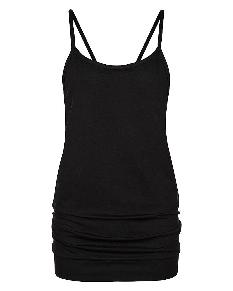 Super Soft Yoga Vest - Black, Women's Vests