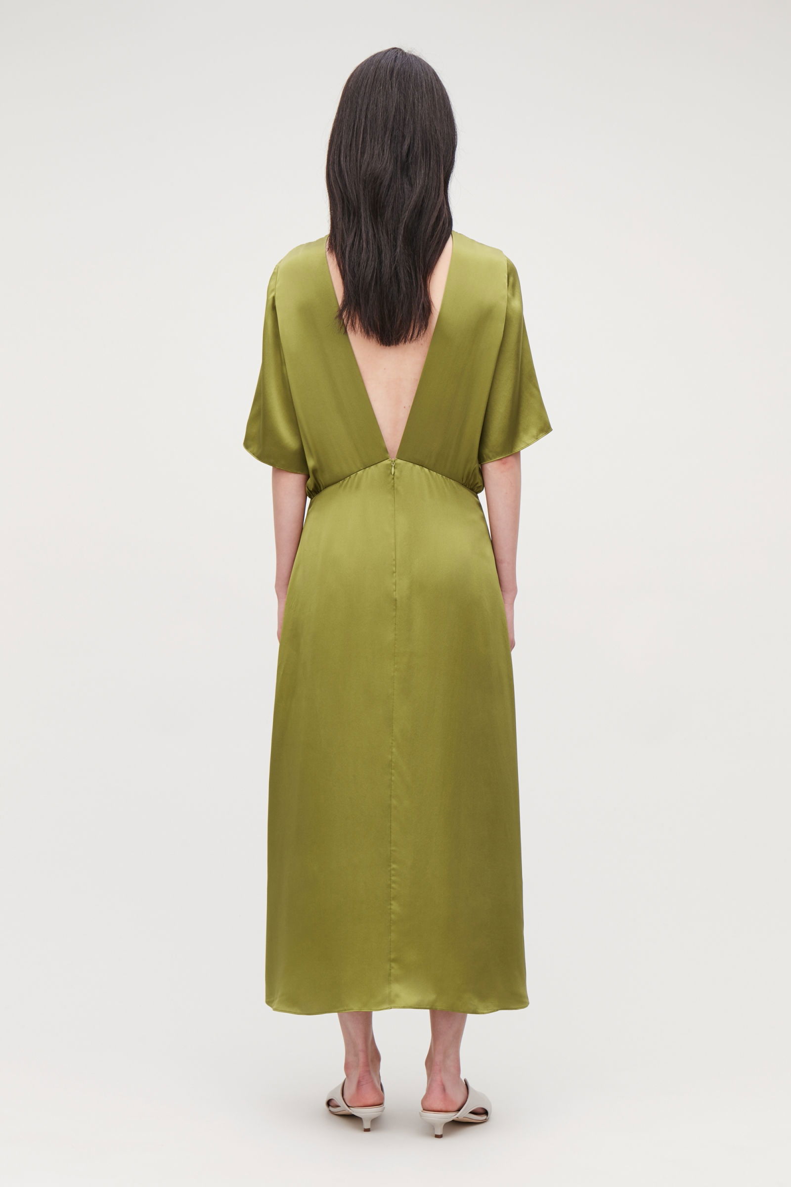 50% off COS Long Silk Dress