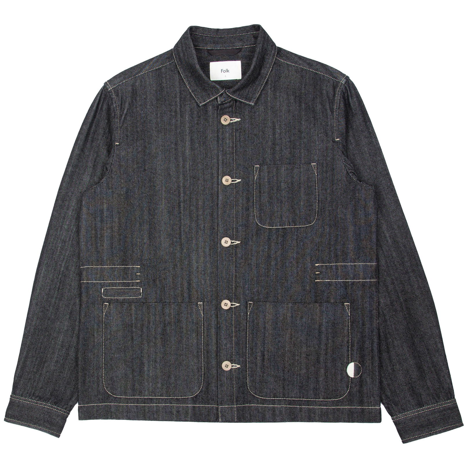 FOLK CLOTHING Assembly Denim Jacket | endource