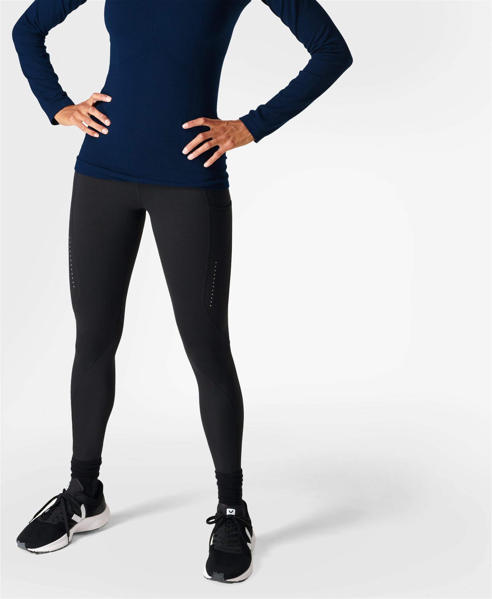 Sweaty Betty Review: Thermal Run Leggings and Glisten LS - Agent Athletica