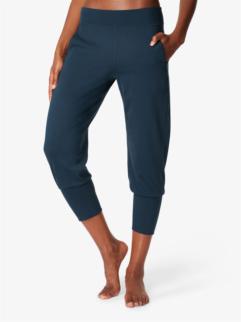 Womens Pants  Sweaty Betty Gary Yoga Pants Horizon Blue ~ Lone Wolf Threat