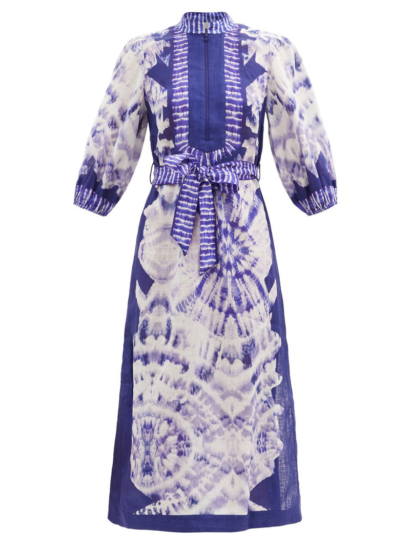 zimmermann lulu asymmetric dress Pleated Asymmetrical Dress main image 1
