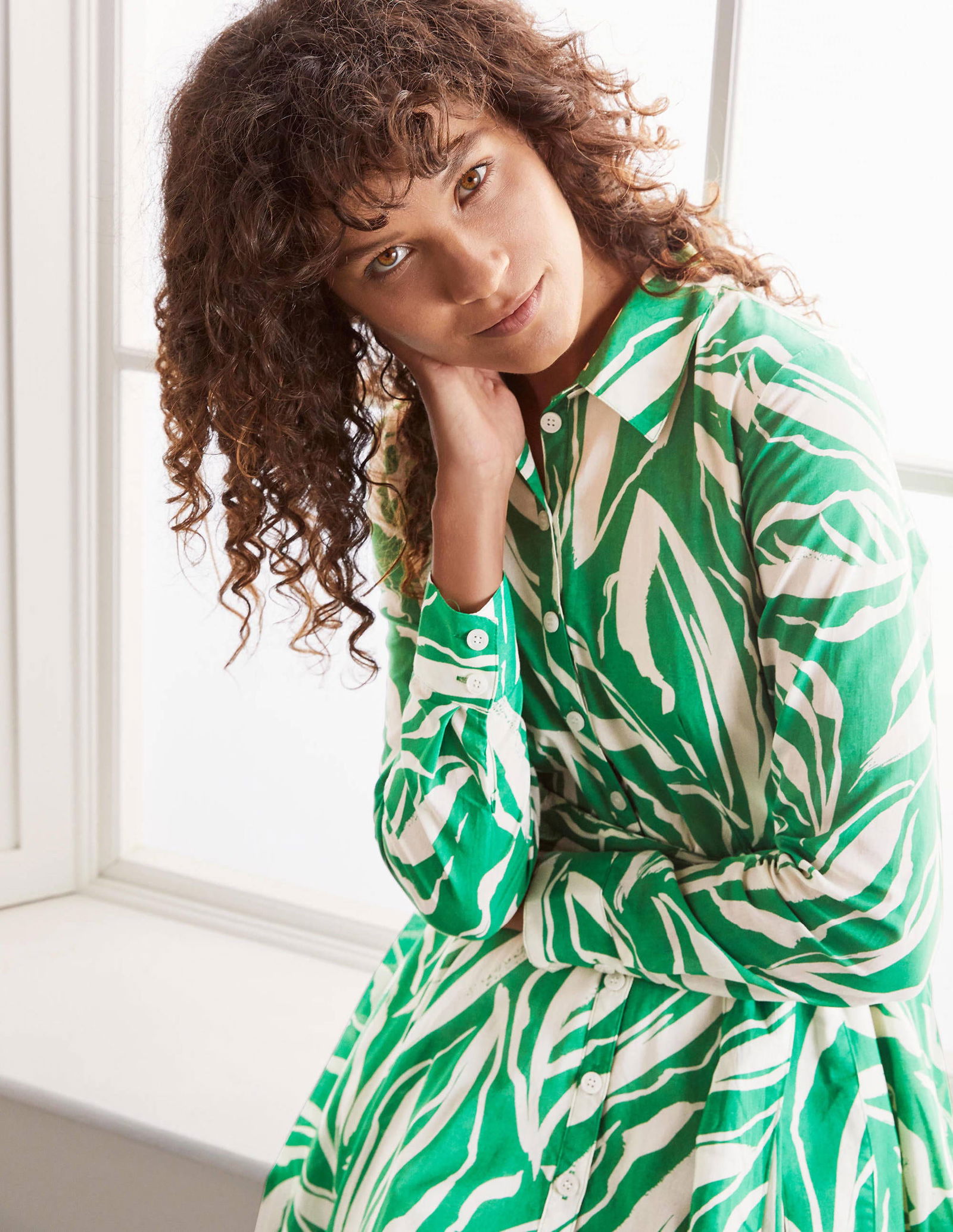 boden kitty midi shirt dress Boden's new colourful collection is here to brighten your January
