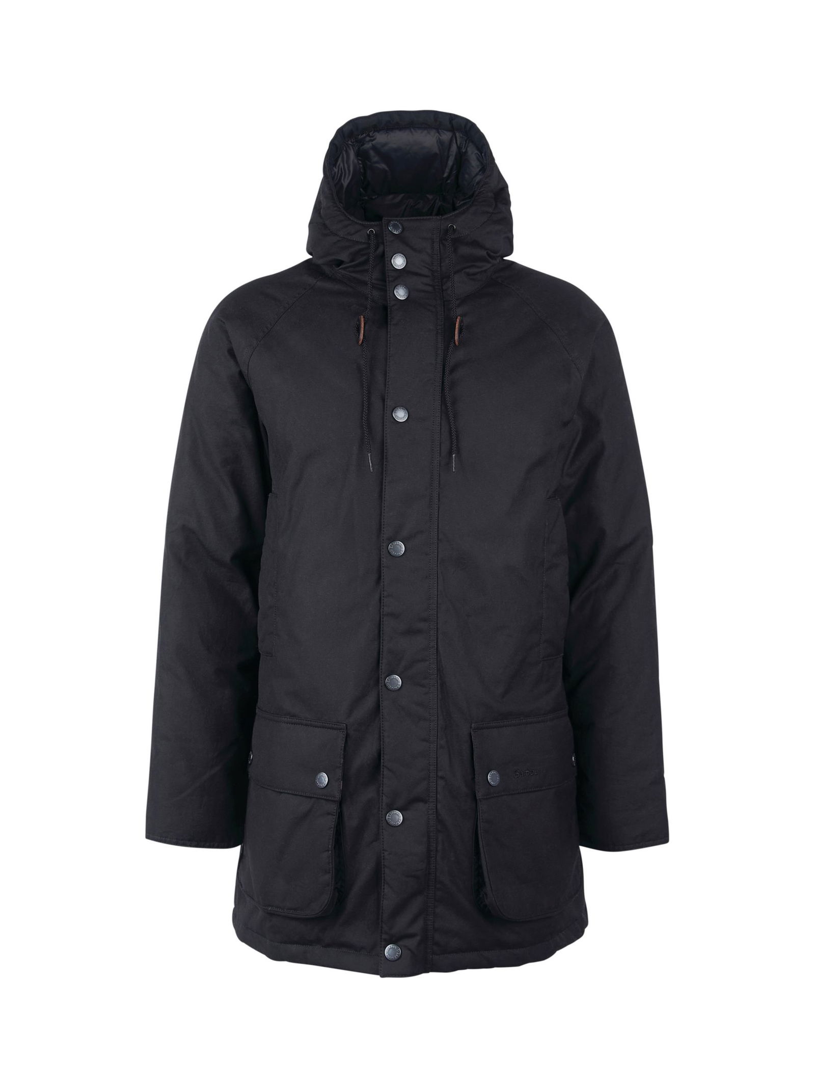 BARBOUR Hooded Beaufort Wax Jacket Endource