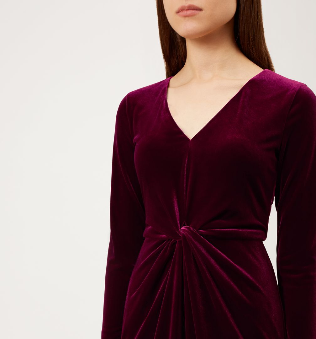 burgundy dress hobbs Hobbs Isla Shift Dress Rich Burgundy Size 4
