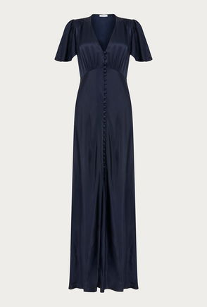 ghost annabelle dress blue Annabella Strapless Tied Back Frill Hem Mini Dress Light Blue– Selfie Leslie