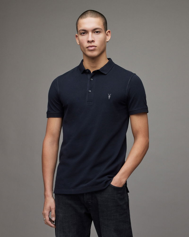 ALLSAINTS Reform Short Sleeve Polo Shirt endource