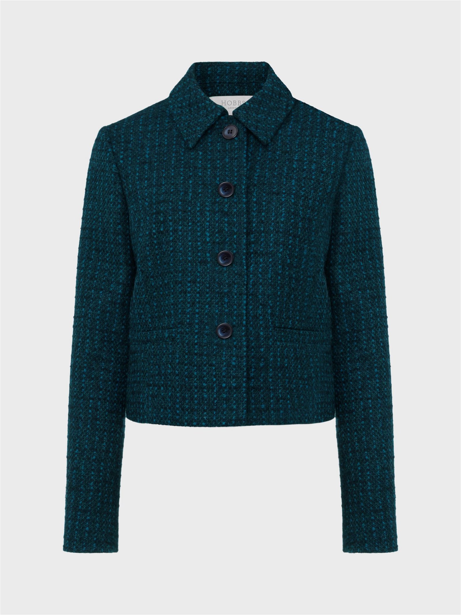 HOBBS Teia Wool Blend Boucle Jacket | Endource
