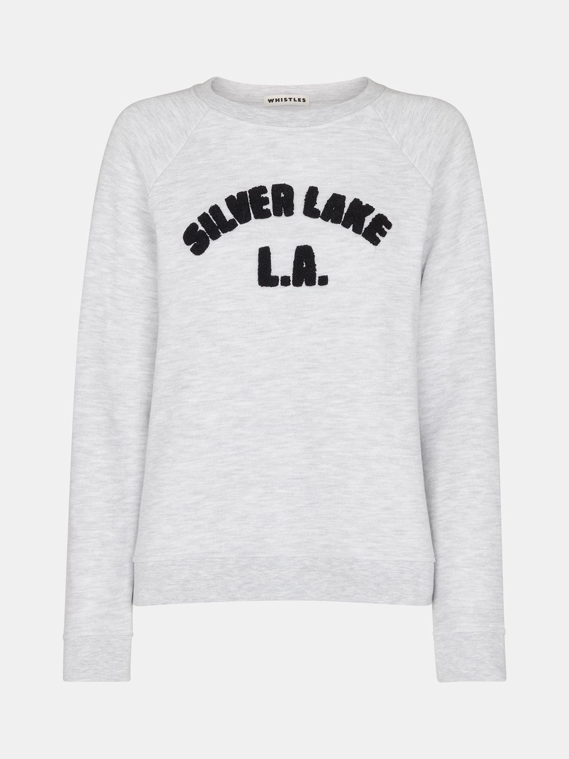 WHISTLES Cotton Blend Silverlake Logo Sweatshirt endource