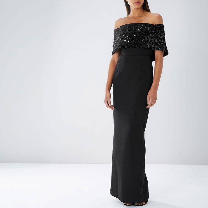Coast Suze Bardot Maxi Dress | Endource