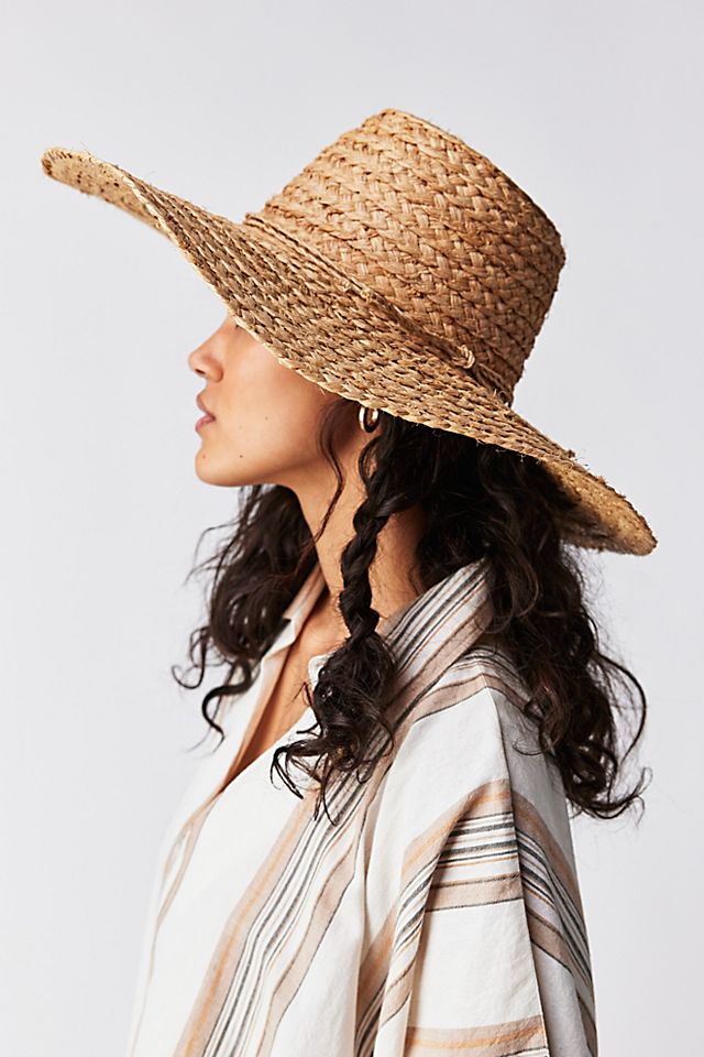 FREE PEOPLE Sanibel Wide Brim Straw Hat | endource display picture 3