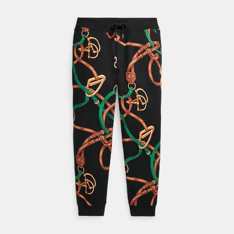 RALPH LAUREN Polo Pony Fleece Jogger Trouser in Multi