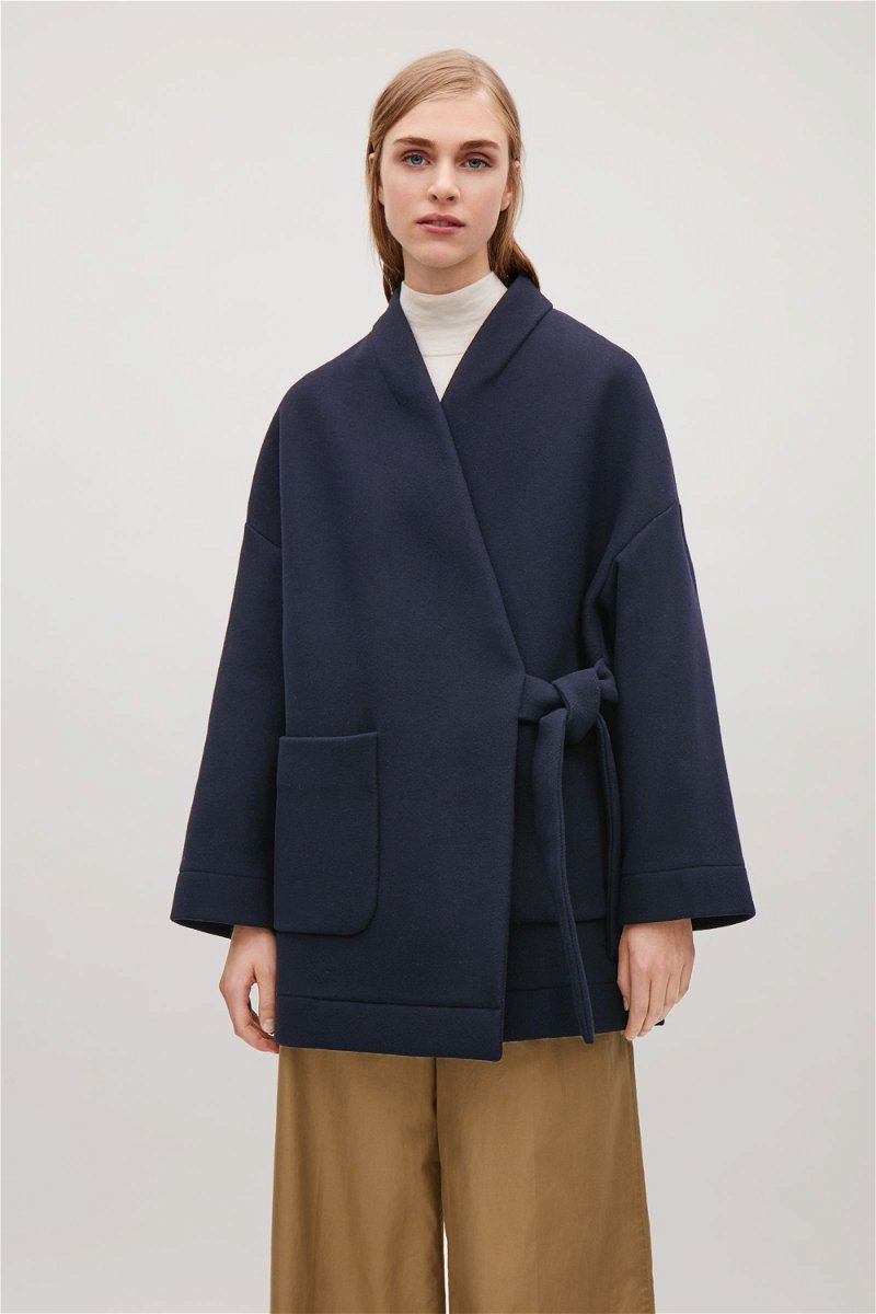 COS Kimono Coat with Side Tie | Endource