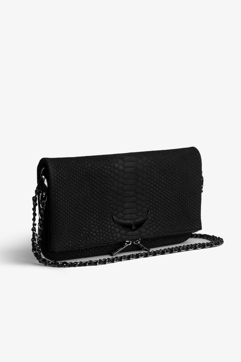 Zadig & Voltaire Clutch 'ROCK' in Black