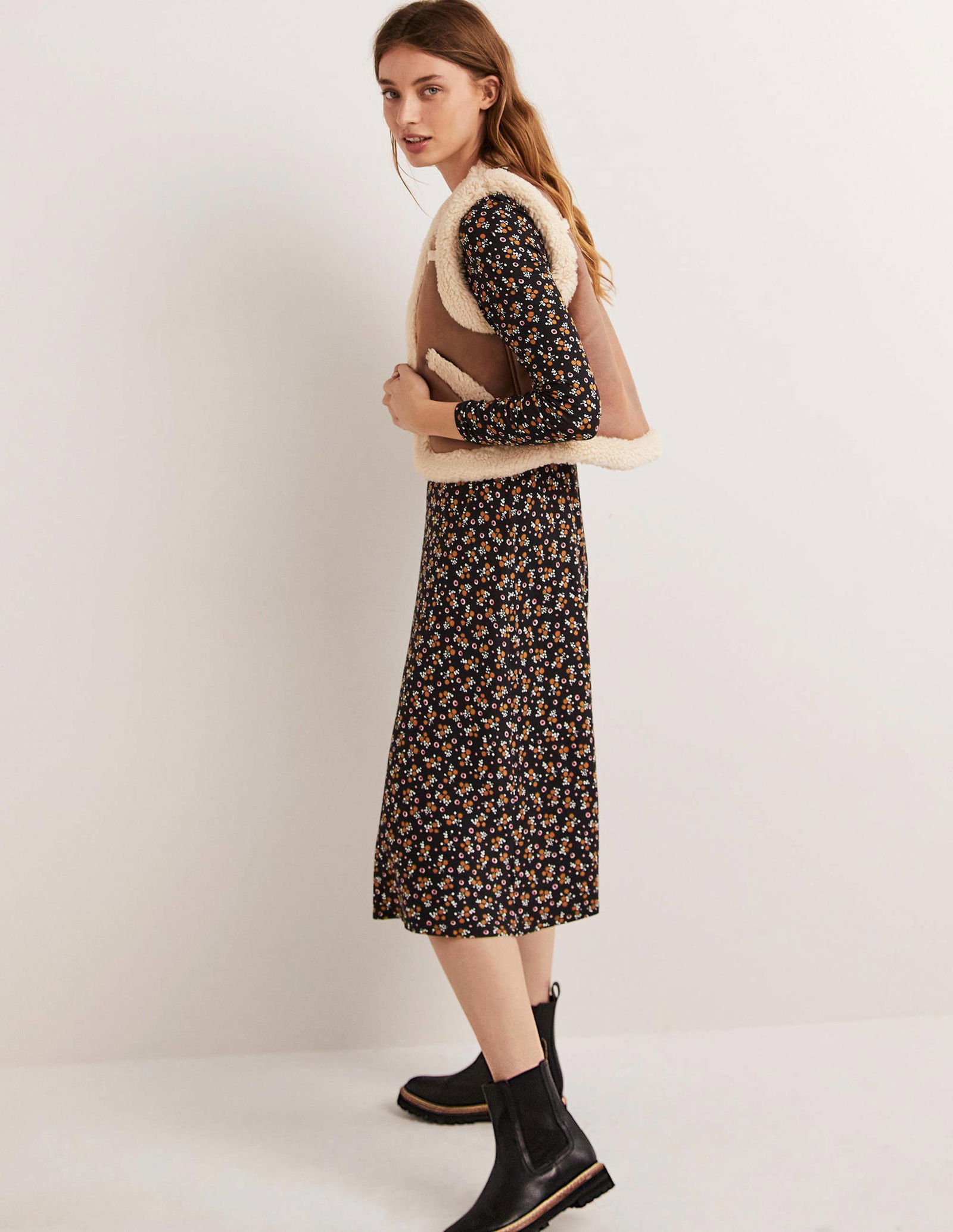 isa boulder knit dress Keyhole Knit Dress (23DR023C-BRASS) main image 0