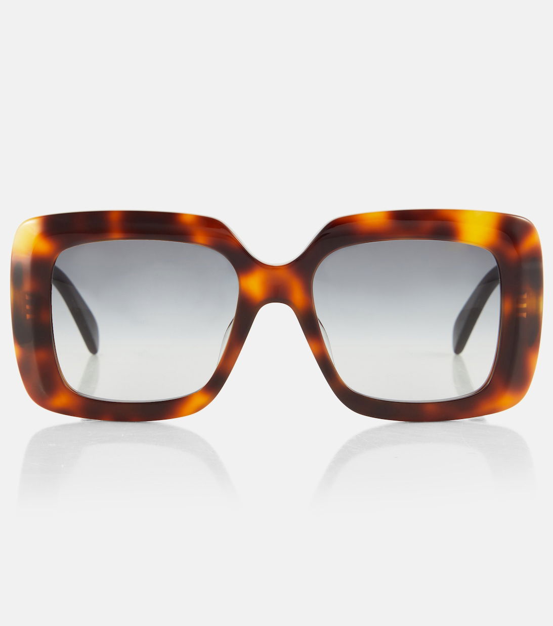 Celine Bold 3 Dots Square Acetate Sunglasses