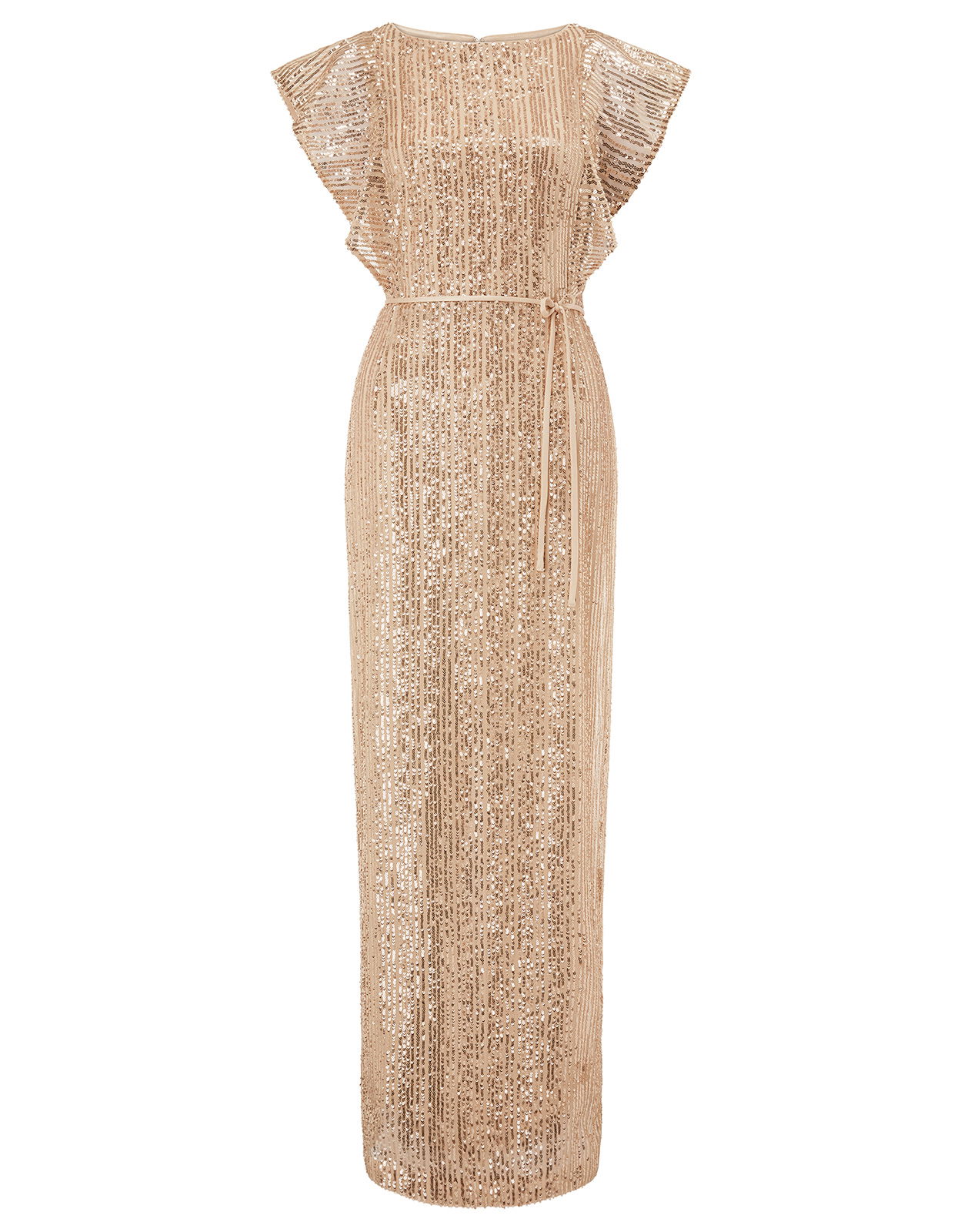 chinese dress ladies VELVET SATIN EMBROIDERED GOWN | CULT MIA main image 0