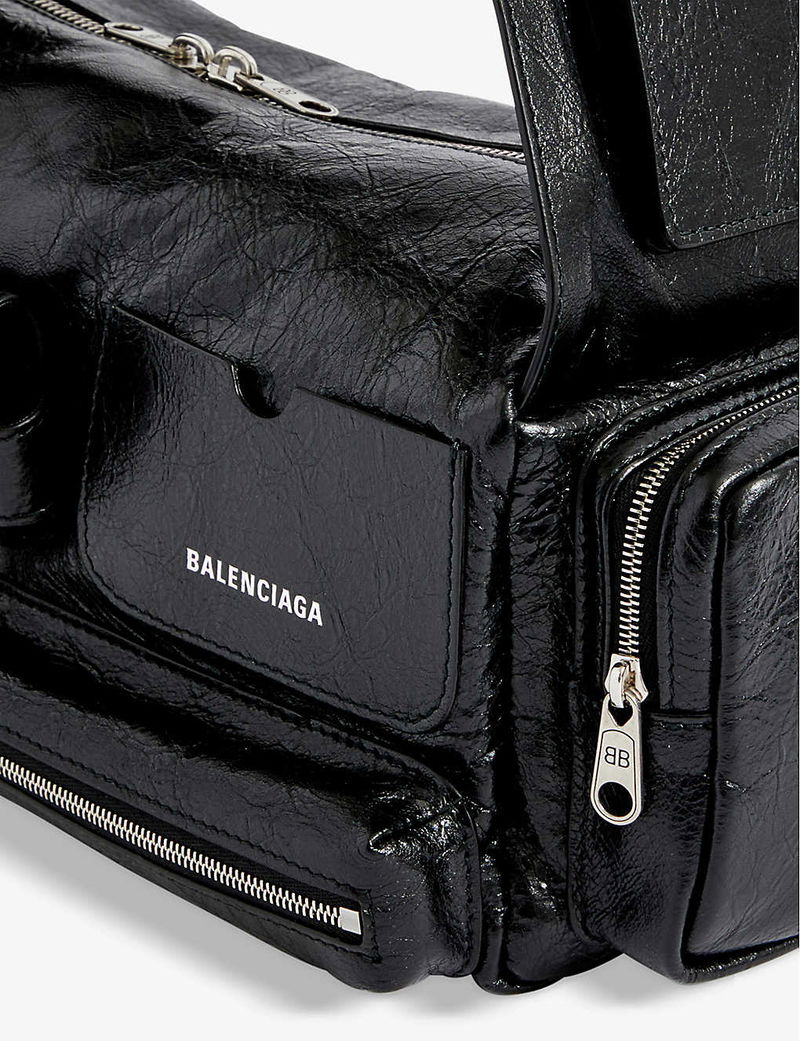 Balenciaga Black 'Superbusy' Small Sling Bag - Bags & Luggage from  Brother2Brother UK