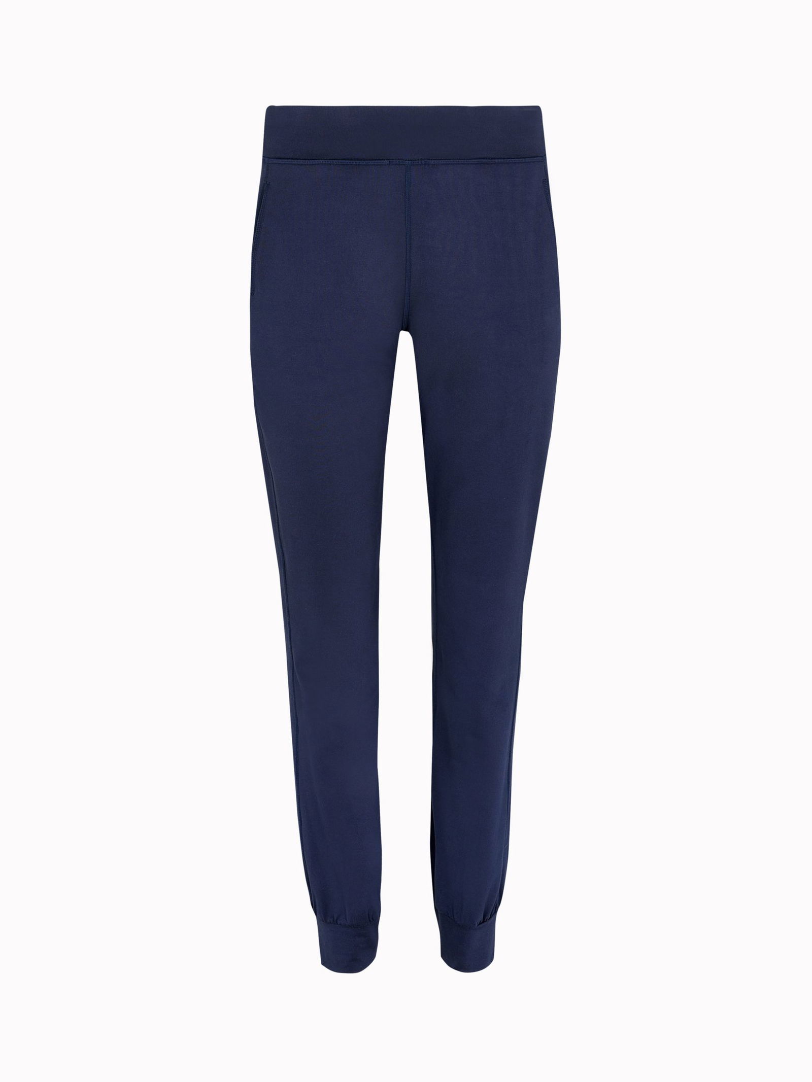 SWEATY BETTY Gary 29" Fleece Lined Yoga Pants in Navy Blue Endource