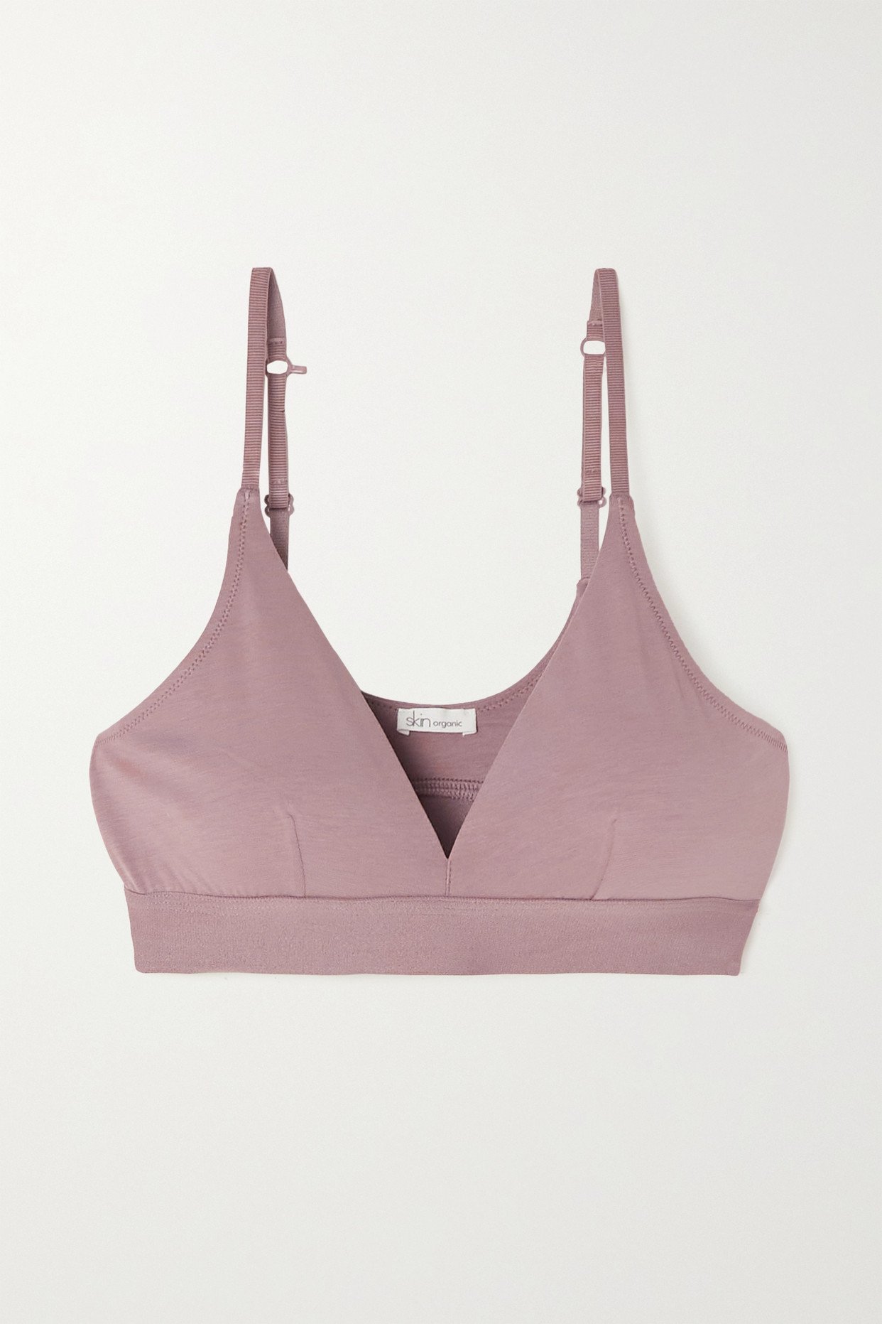 Helen Set Of Two Organic Pima Soft-Cup Triangle Bras