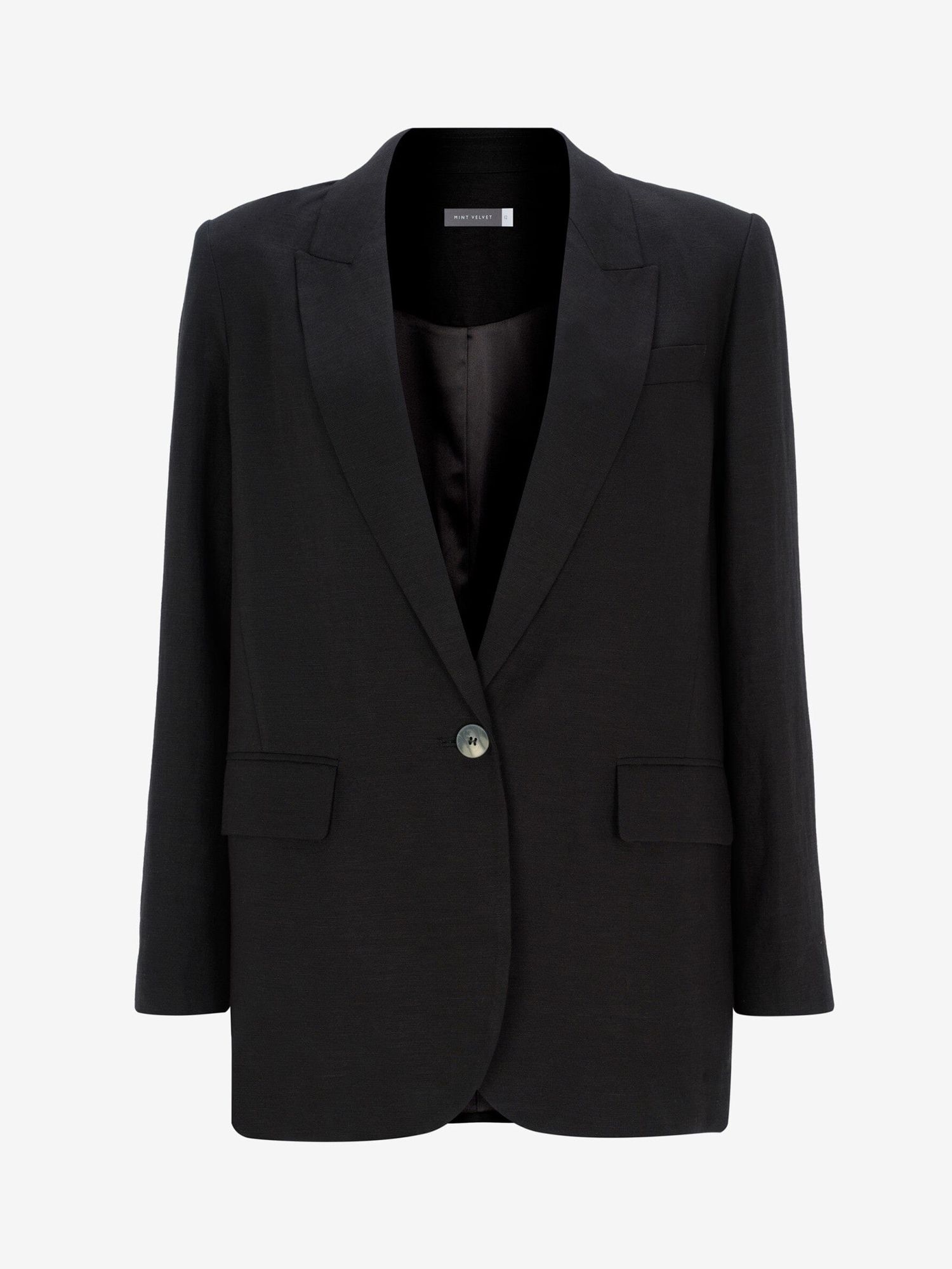 Polo Ralph Lauren Cotton Blend Blazer, Black at John Lewis & Partners