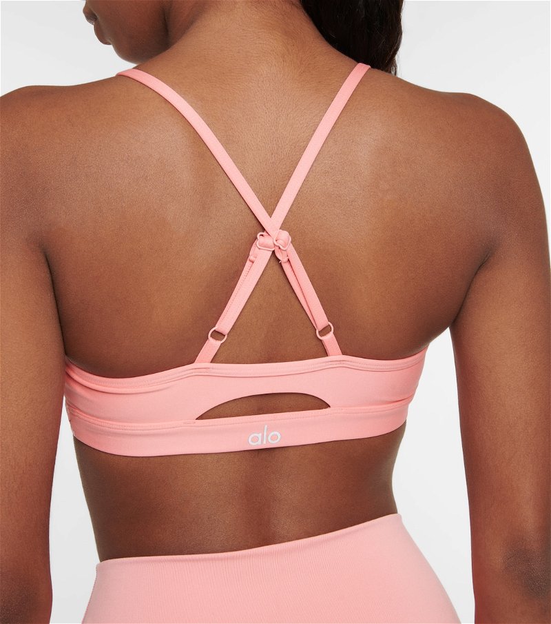 Womens Alo Yoga pink Airlift Intrigue Sports Bra | Harrods # {CountryCode}