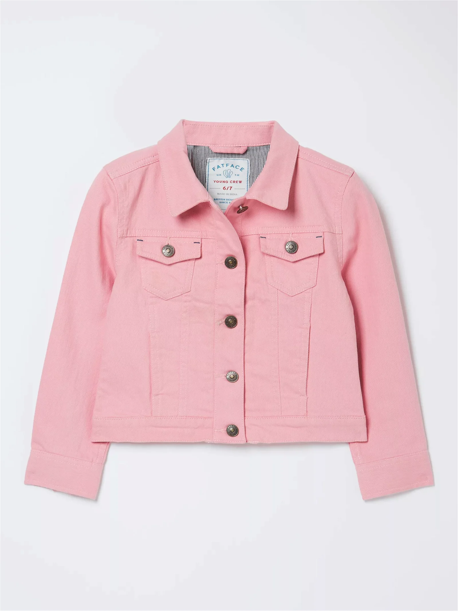 FATFACE Coloured Jacket in Pink | Endource