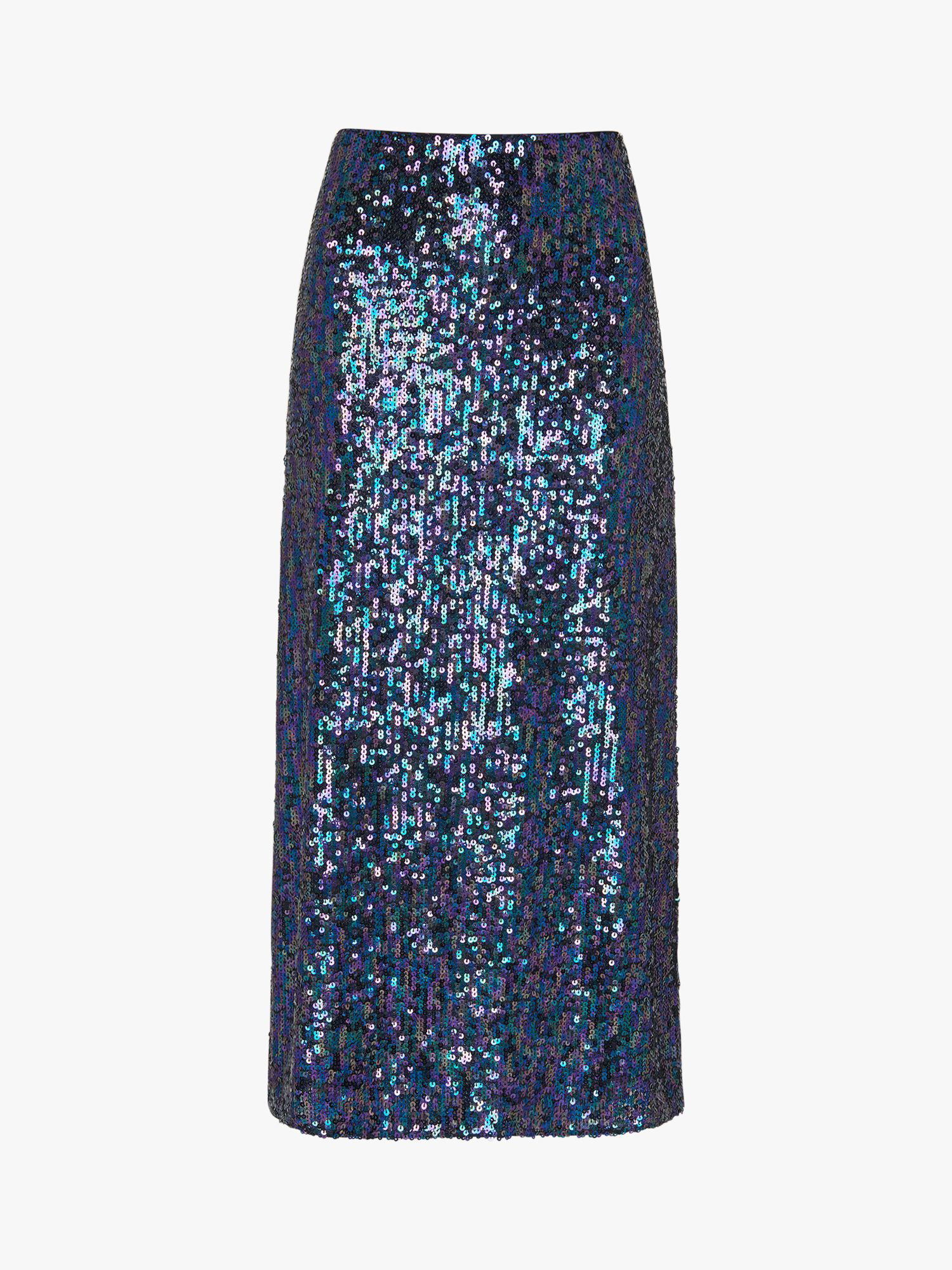 Black/Multi Sally Sequin Straight Skirt, WHISTLES