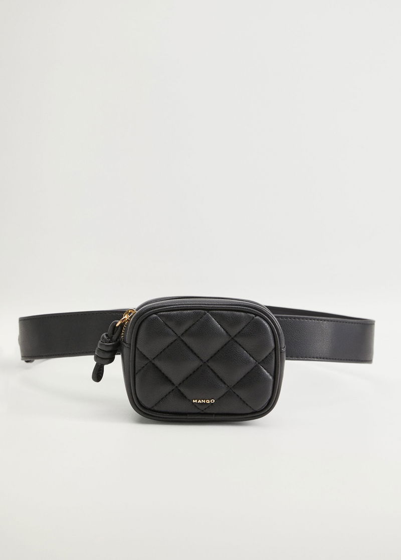MANGO Quilted Belt Bag endource