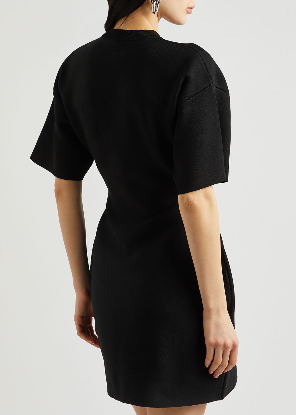 BALENCIAGA Hourglass Knitted Mini Dress | endource BALENCIAGA Hourglass Knitted Mini Dress | endource