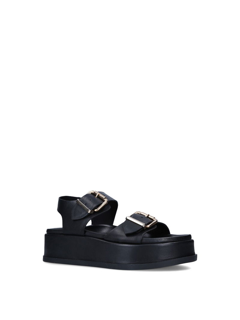 CARVELA Solace Sandals in Black | Endource