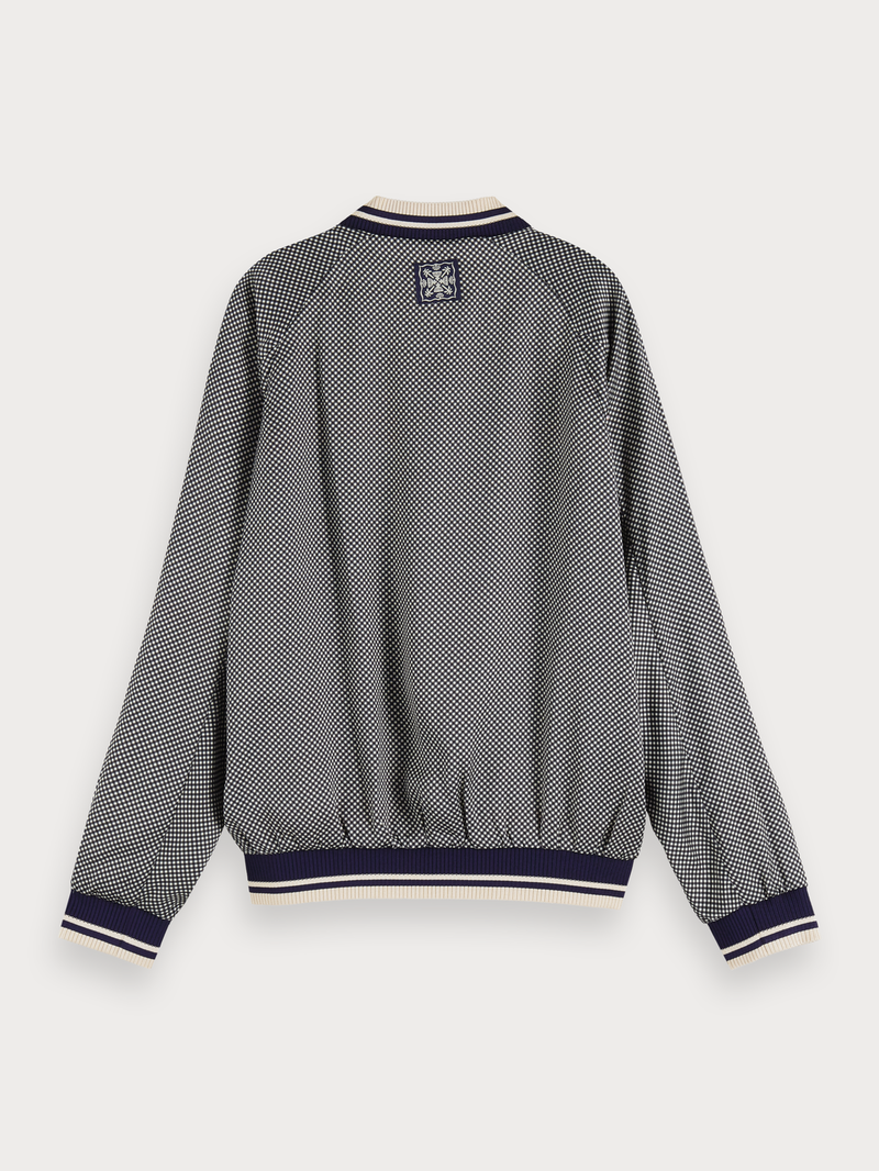 Giacca Bomber Reversibile Donna Scotch & Soda - Design Geometrico E Stile Unico