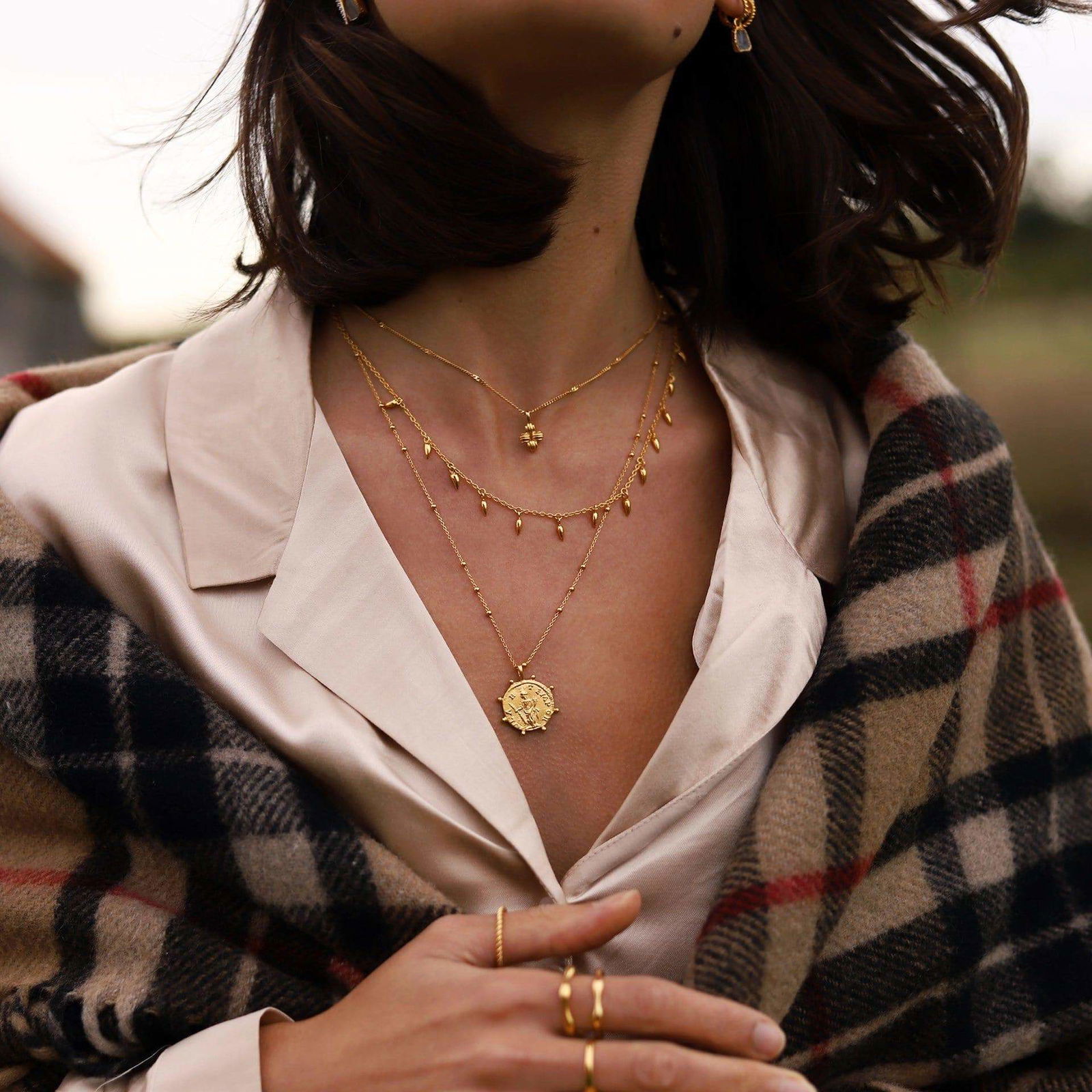 MISSOMA Lucy Williams x Missoma - Beaded Coin Necklace | endource