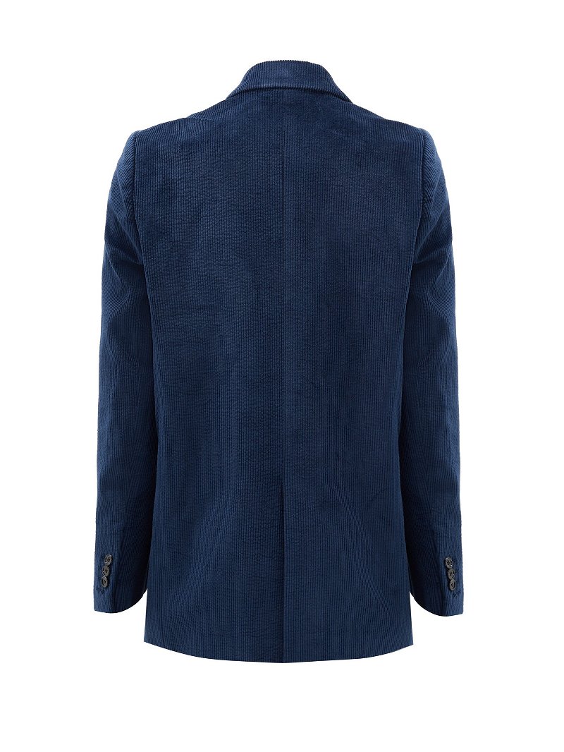 TAILORED DOUBLE BREASTED BLAZER - Bluish
