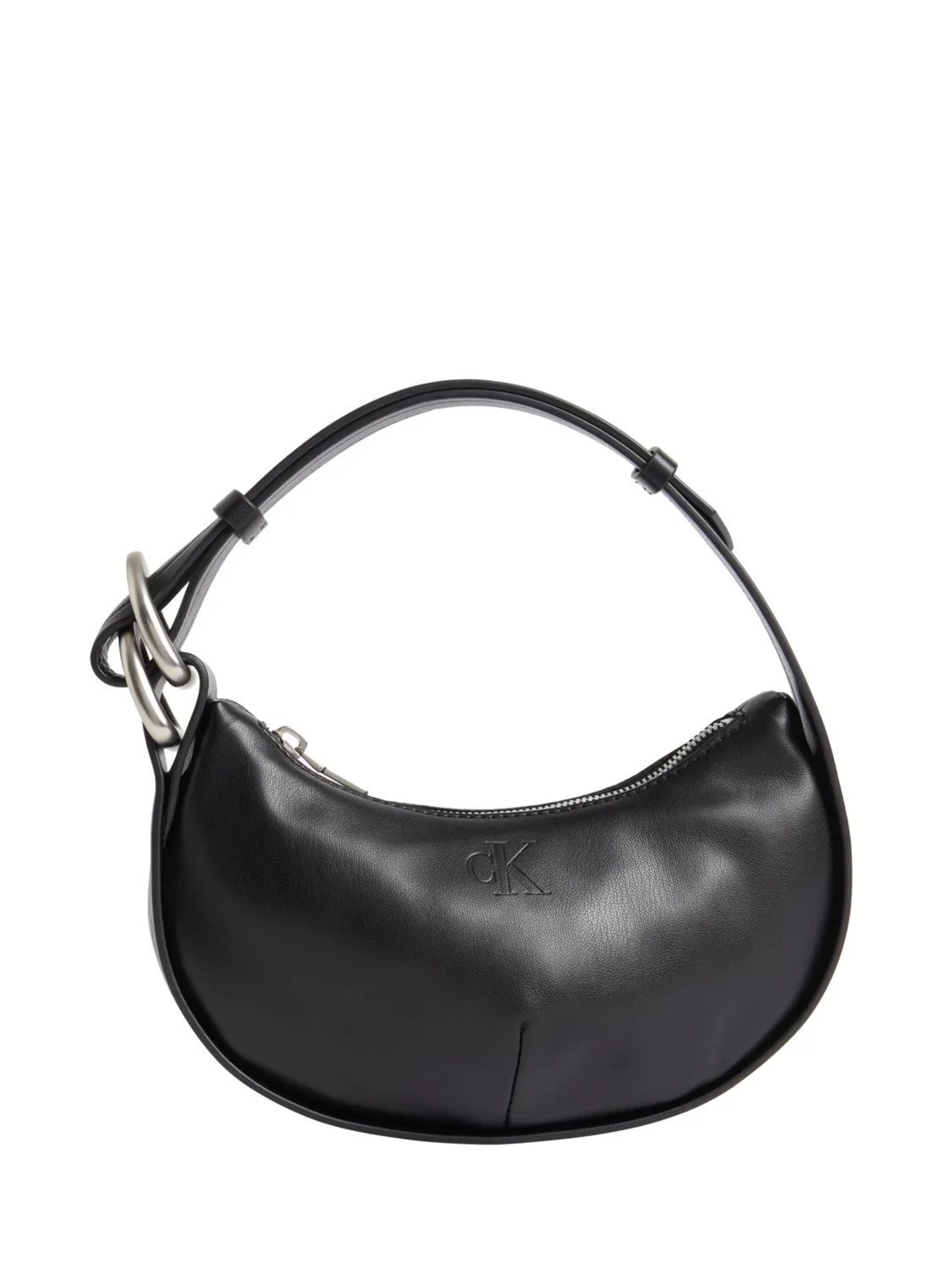 CALVIN KLEIN Mini Crescent Bag in Black | Endource
