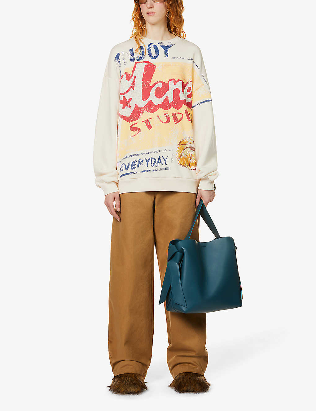 ACNE STUDIOS Acne Studios x Grant Levy-Lucero Graphic-Print Cotton