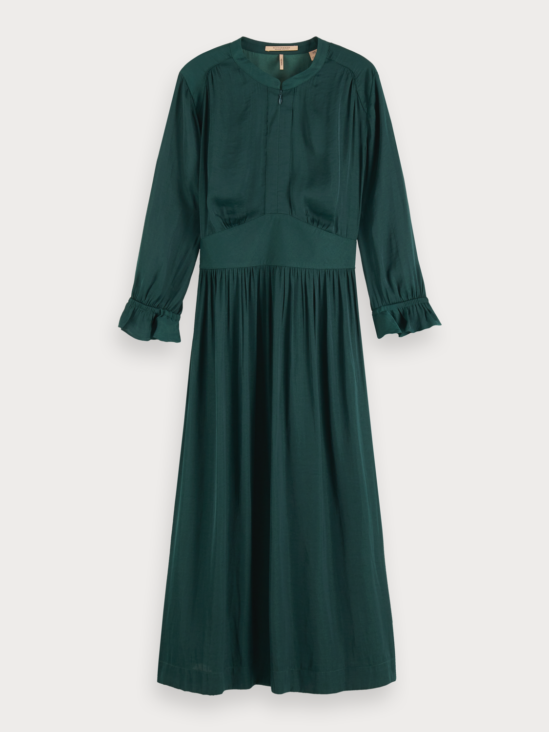 scotch and soda green dress Embroidered Maxi Dress Scotch & Soda