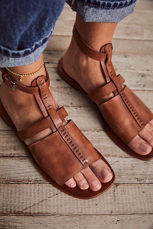 Fp Collection Harpoon Wrap Sandal, $58, Free People