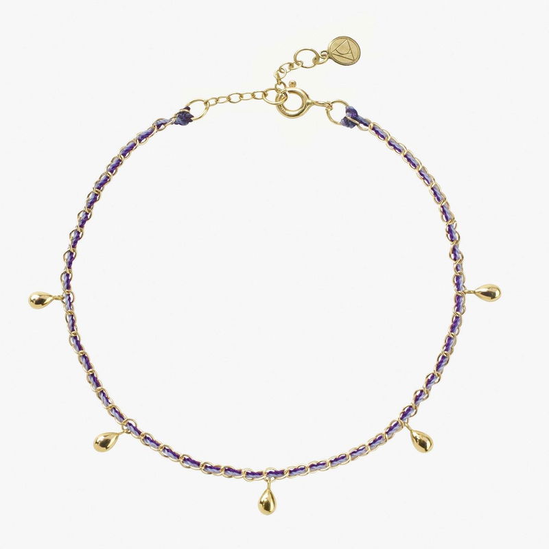 THE ALKEMISTRY Auric Plain Pear Drop Bracelet endource