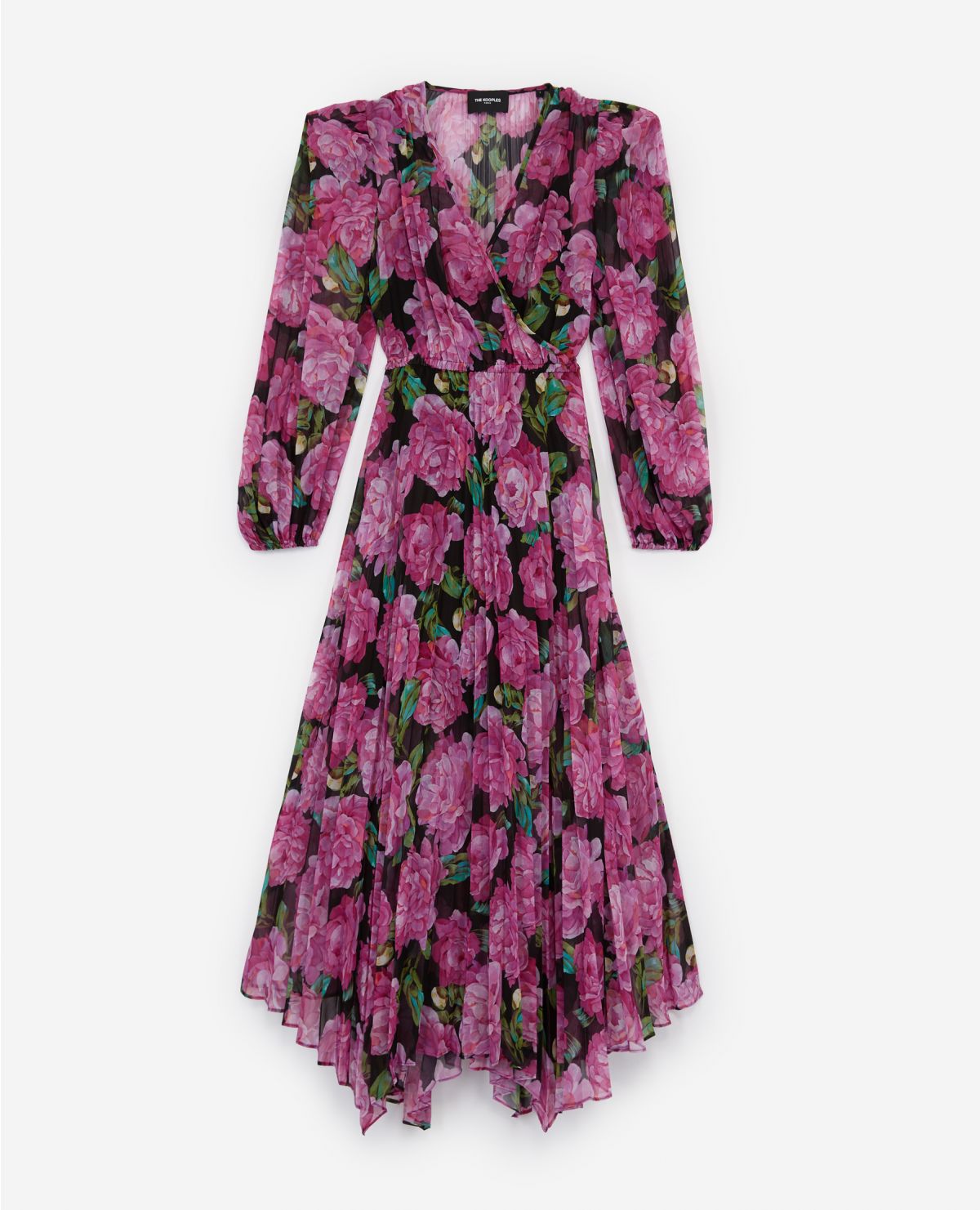 kooples pink floral dress Floral print short dress Women
