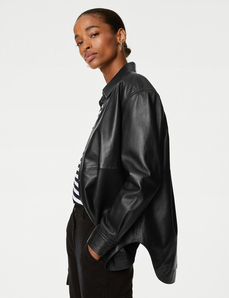 AUTOGRAPH Leather Shirt endource