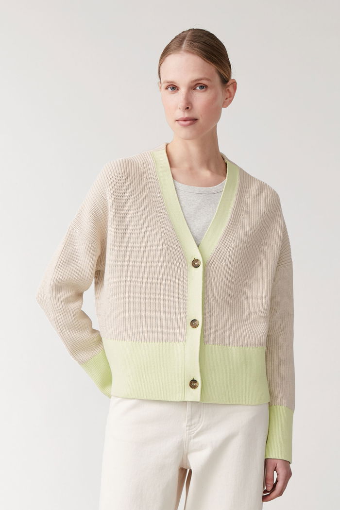 COS Jaquard Knit Cardigan | Endource