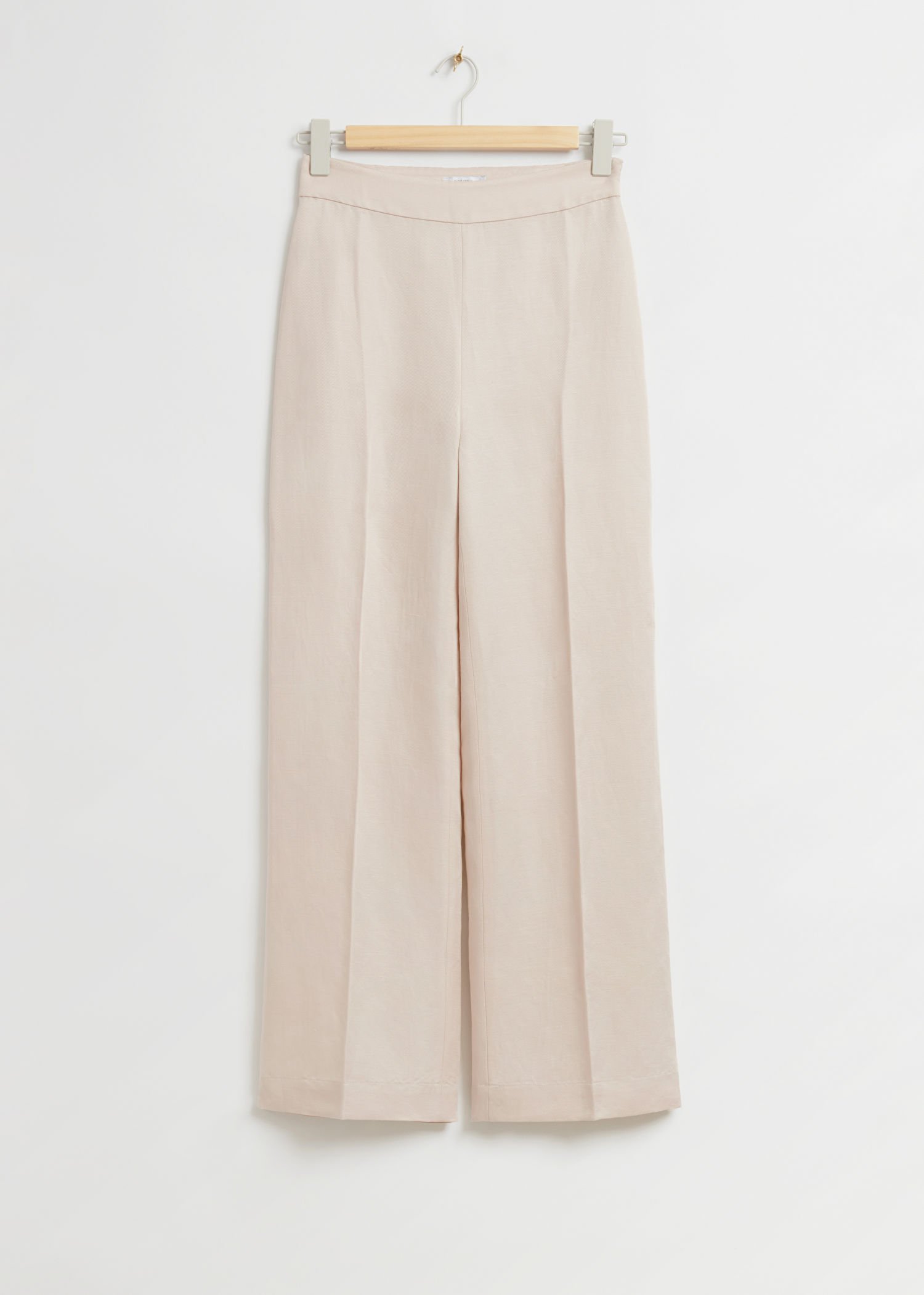  Other Stories linen mix tailored pants in beige - part of a set