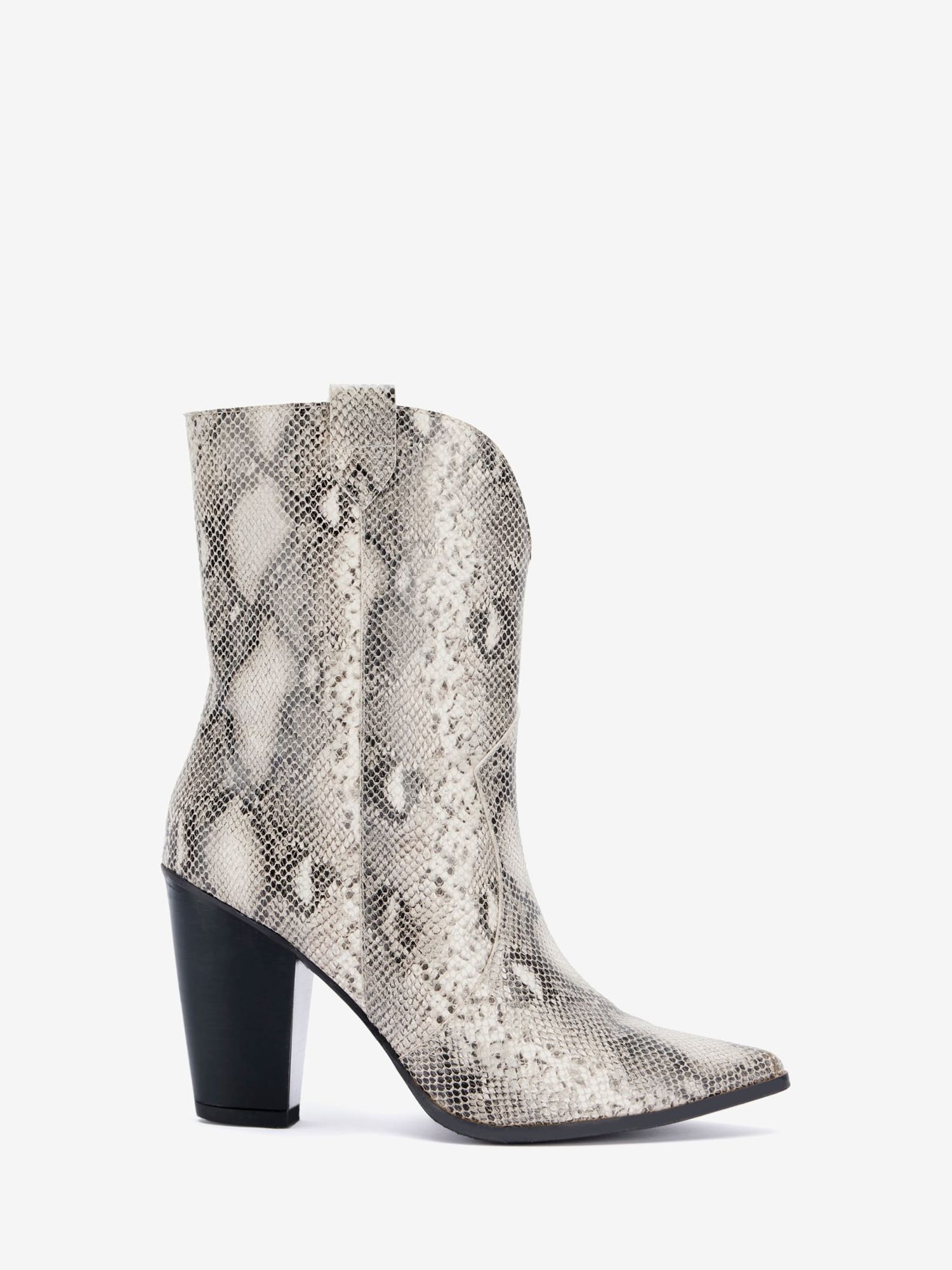 Donkey Pattern Print Men Women Leather Boots main image 0