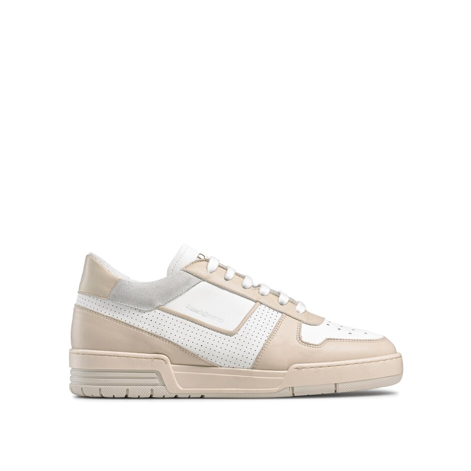 RUSSELL & BROMLEY League Perforated Leather Sneaker | Endource