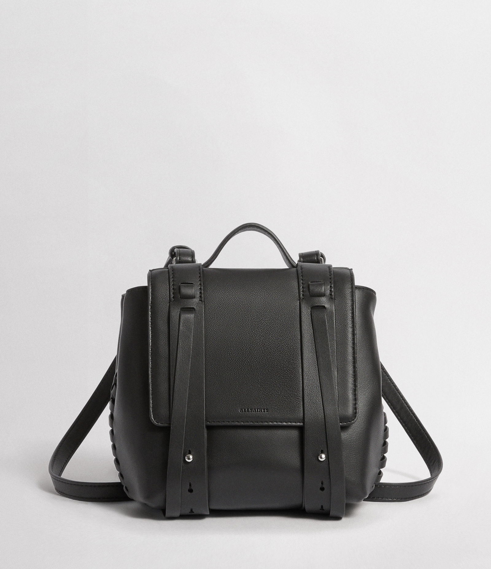 ALLSAINTS Fin Leather Mini Backpack | endource ALLSAINTS Fin Leather Mini Backpack | endource